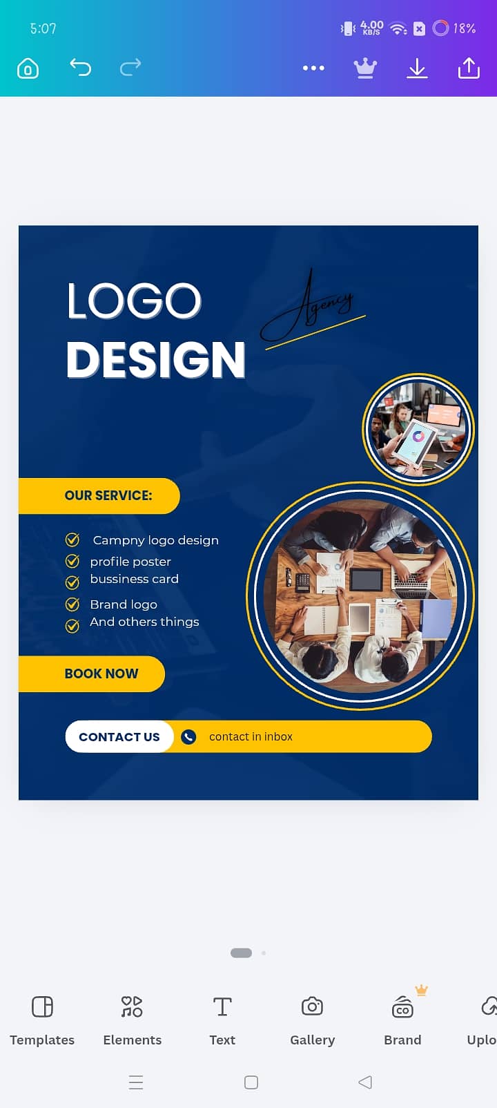 Assignment writting+ logo design 1