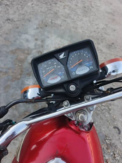 Honda CG 125 salaf start total ganiun bike ha Dacoments clear Biomatri