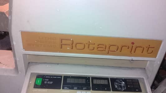 ROTA PRINT SINGLE COLOR MODEL 508i