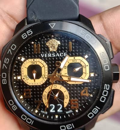Original Versace Dylos Chronograph | Swiss Made | 44mm