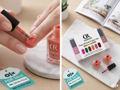 Ladies Peel-Off Nail Paint – 36 Pcs Set | Rs. 2,000. No. 03321924019