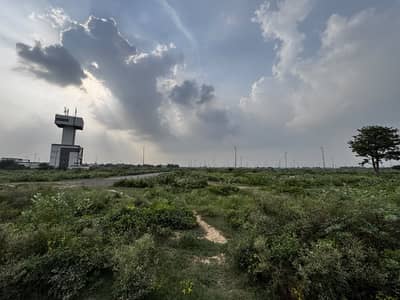 Corner 2 Kanal Plot Steps Away From Park And Golf Club At High-End Locality Of DHA
