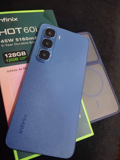 infinix Hot 60i 6+6/128 condition 10/10