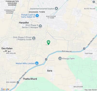 1 Kanal Residential Plot for Sale in DHA Phase 9 Prism Block P Lahore