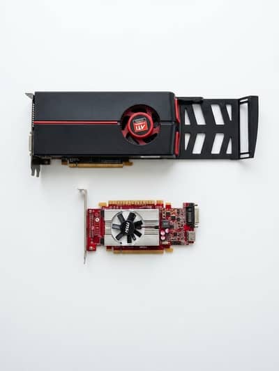 ATI Radeon HD 5870 1GB Graphics Card + FREE Bonus MSI GeForce GT 710!