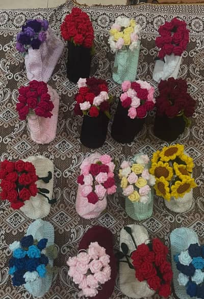Beautiful Handmade Crochet Potlie