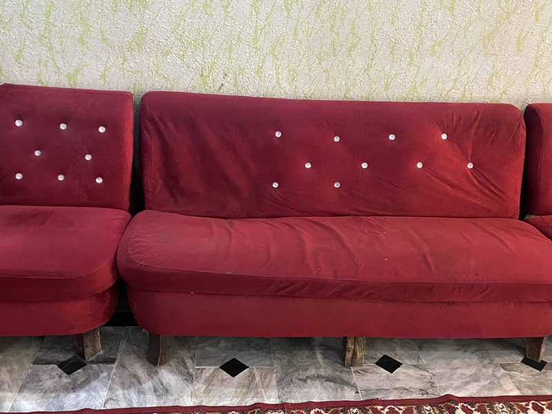 Used sofa set 0