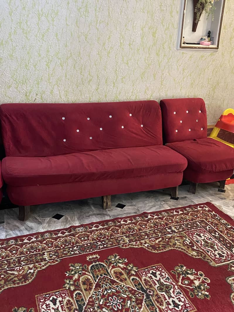 Used sofa set 1