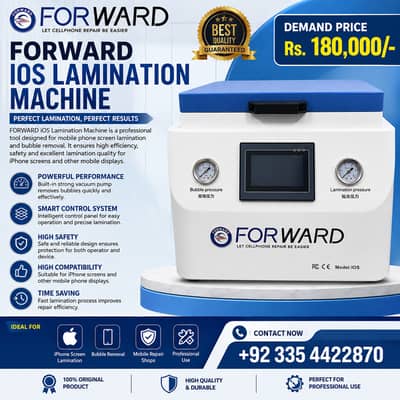FORWARD iOS Lamination Machine |  Screen Laminator