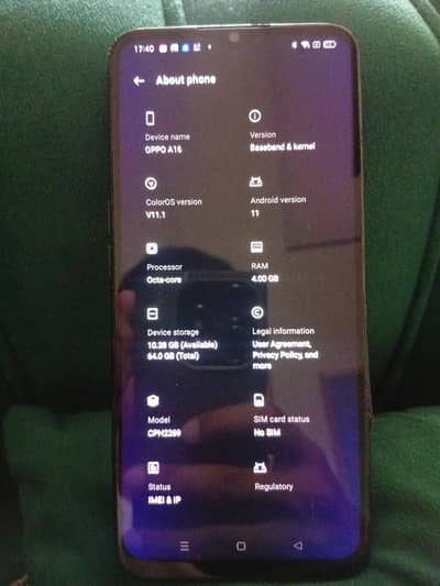 OPPO A16