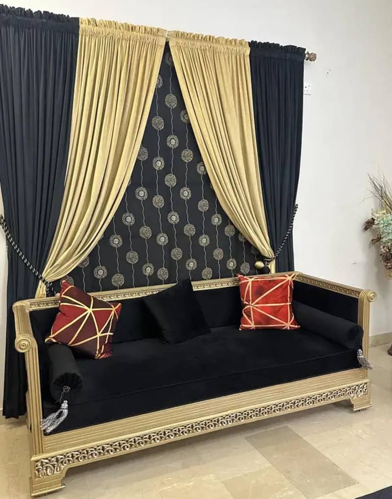 7 seaters sofa with Table 1