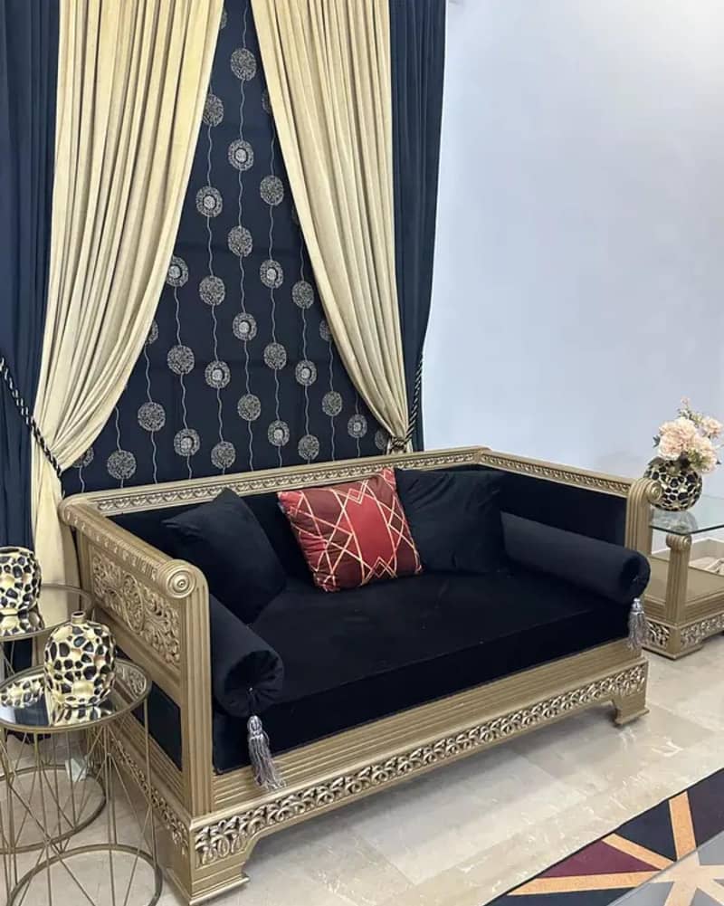 7 seaters sofa with Table 2