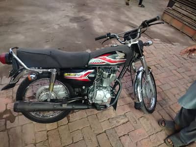 Honda 125 Black 