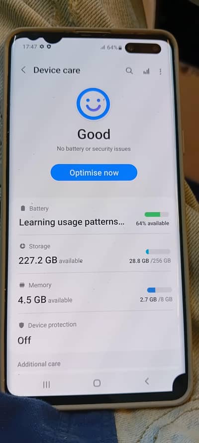 Samsung Mobile S10 5G 8gb 256gb