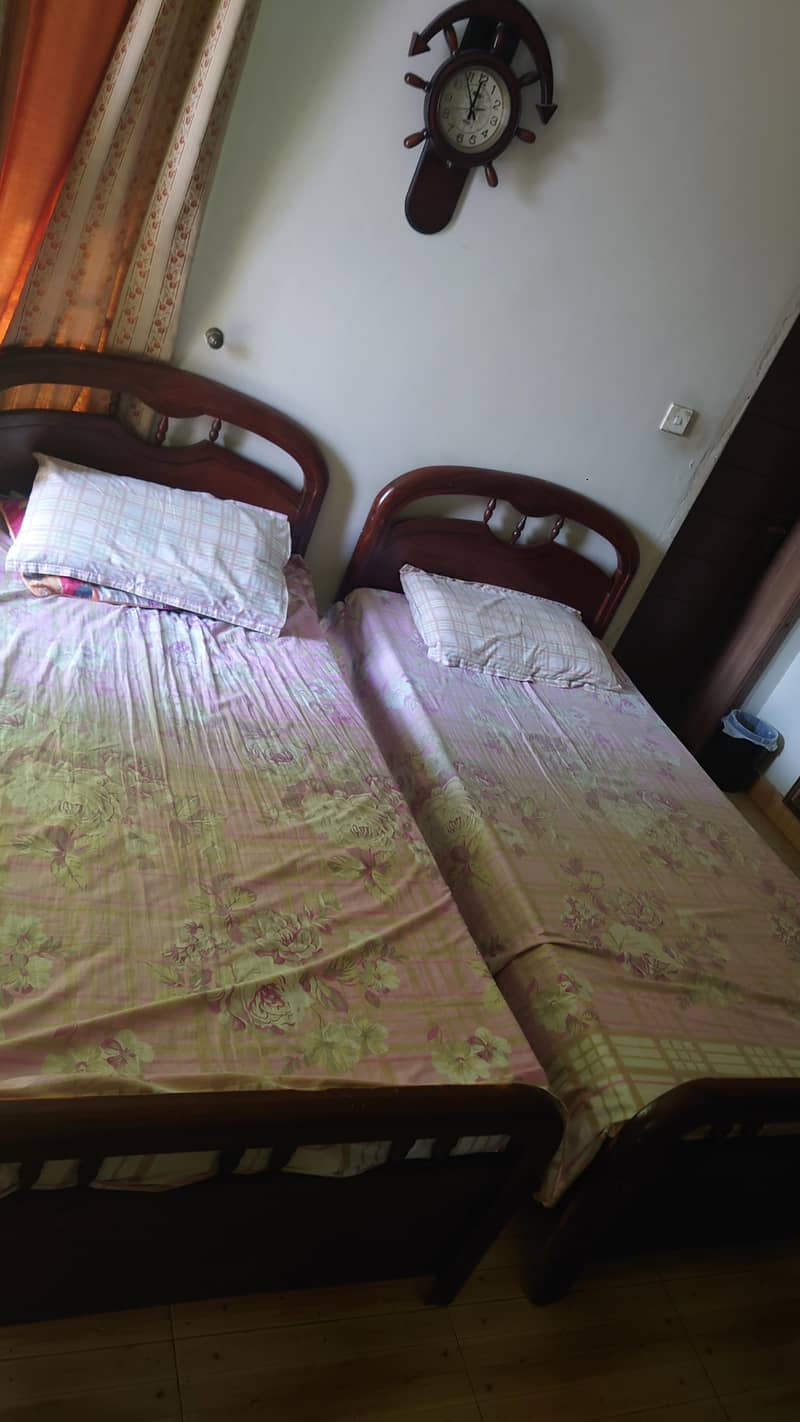 Single bed pair 2