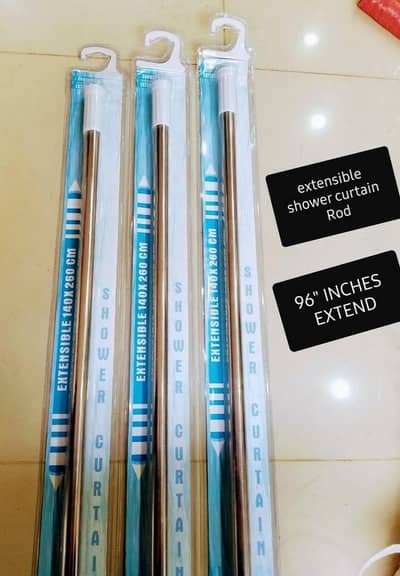 Adjustable Shower Curtain Rod