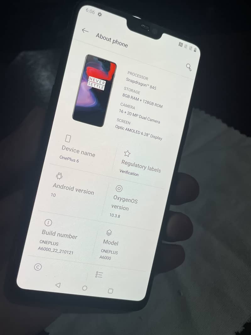 One Plus 6 1