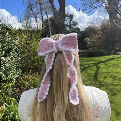 handmade crochet hair accessories available wholesale price