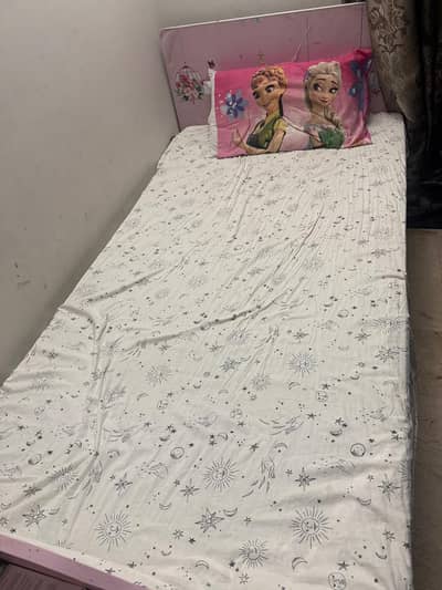 Single bed for sale with mattress