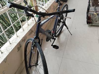 good conditioned road and all purpose bike can be used anywhere.