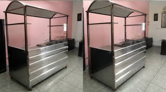 3×5 Feet Stainless Steel Food Counter for Sale