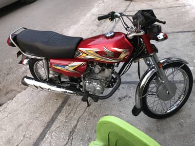 Honda cg 125 2025 model  nut to nut genion