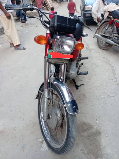 Honda cg 125 2017 in Fit Condition