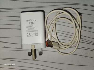 Infinix 45 Watt charger