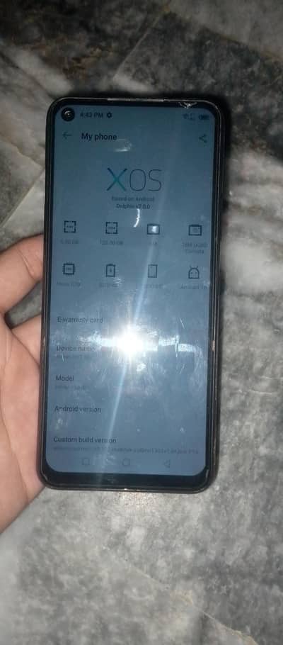 Infinix HOT 10 only mobile 6/128