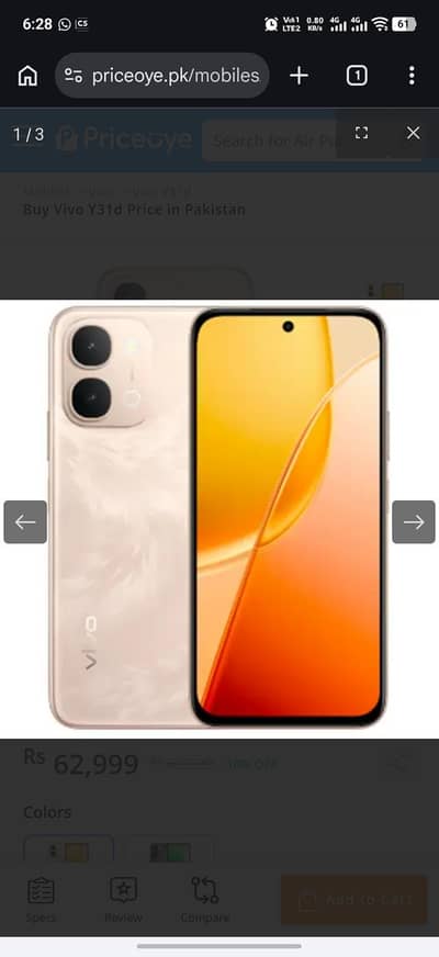 Vivo Y31D