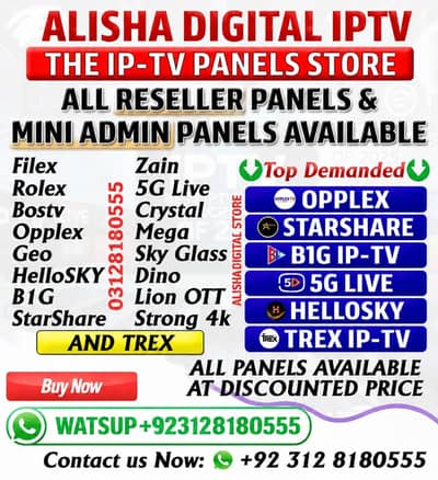 All IPTV server avlible or All paid player avlible whatsapp03212059762