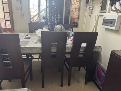 Dining table and chairs for sale