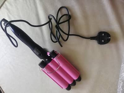 3 barrel Hair Waver