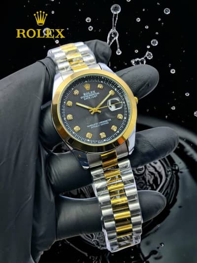 Premium men’s Rolex oyster date just watch+premium quality box