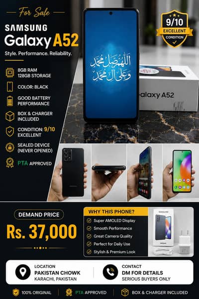 Samsung Mobile A52