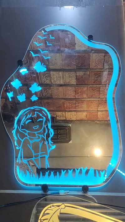 Fancy mirror