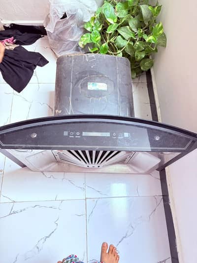 kitchen hood chimney