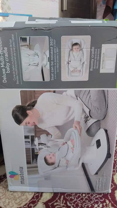 Deluxe multi -motion baby cradle jhula