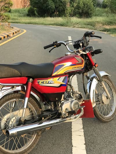 The honda cd70 2025 model far sale in brand new condition