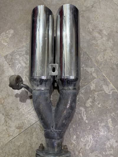 5ZiGEN Original Dual Streight Pipe exit