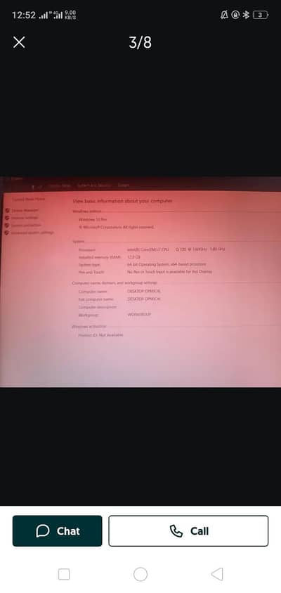 Lenovo Thinkpad laptop core i7 12 gb ram 256 SSD