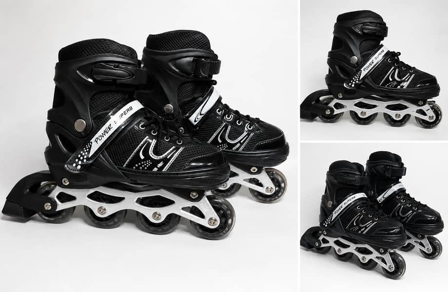 Black Inline Skates 1