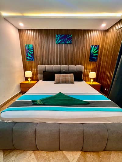 One bed luxury furnished apartment for per day rent