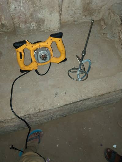cement and paint mixer