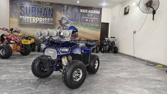Latest 150cc Audi Style Sports Allowy Rims Atv Quad Bike Delivery In