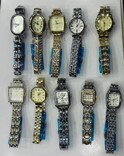 Women’s watch with dimond accents CD collection