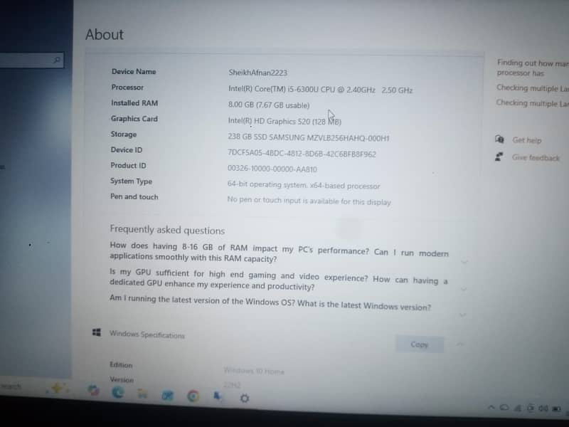 Dell Core I5 1
