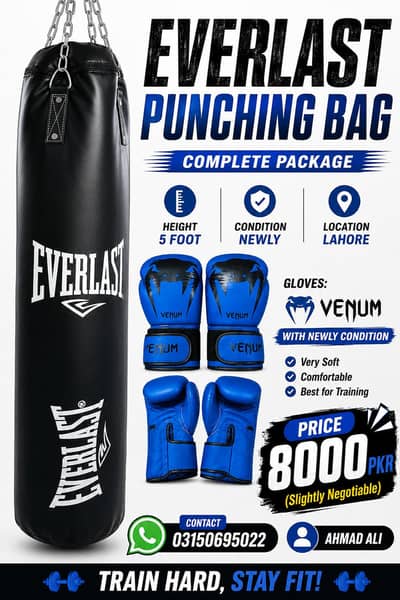 Everlast punching bag