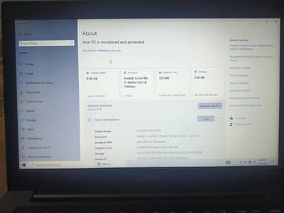 DELL CORE I7 8th GENERATION