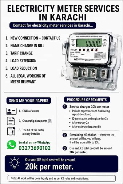 Meter service Karachi
